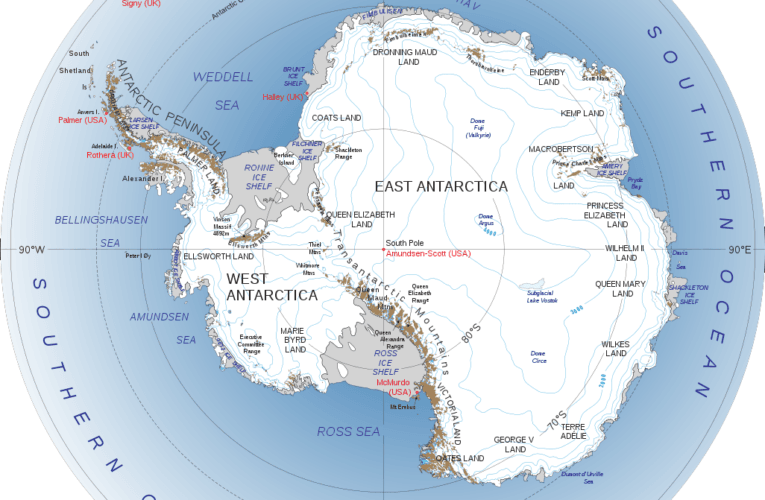 Antarctica Continental Maps